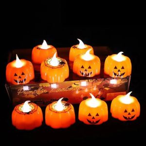 10 bougies LED pour une ambiance Halloween festive