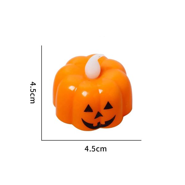 Bougies sans flamme idéales pour décorations d'automne