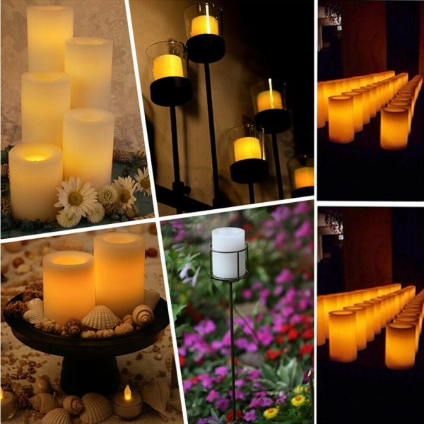 Accessoires de décoration, bougies LED pour intérieur