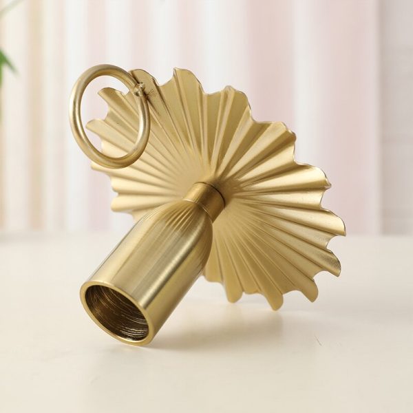 Accessoire déco vintage en doré