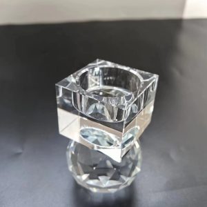 Attrape Soleil : bougeoir décoratif en cristal