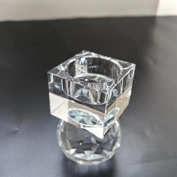 Attrape Soleil : bougeoir décoratif en cristal