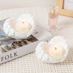 Bougeoir design épuré pour décoration spirituelle