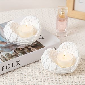 Bougeoir design épuré pour décoration spirituelle