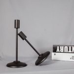 Bobèche droite en fonte pour bougeoirs en fer