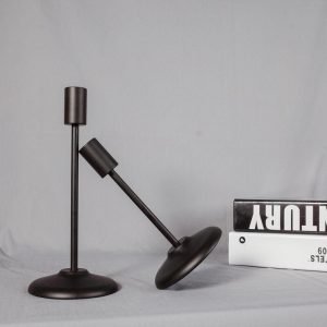 Bobèche droite en fonte pour bougeoirs en fer