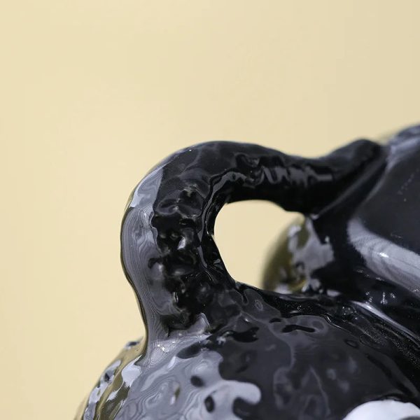 Accessoire déco Bougeoir Cartoon, céramique colorée