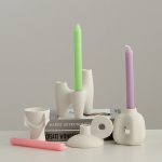 Bougeoir Céramique Classique élégant pour décoration intérieure