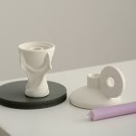 Accessoire décoratif en céramique, parfait pour vos bougies