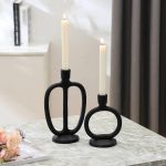 Bougeoir en céramique au design moderne