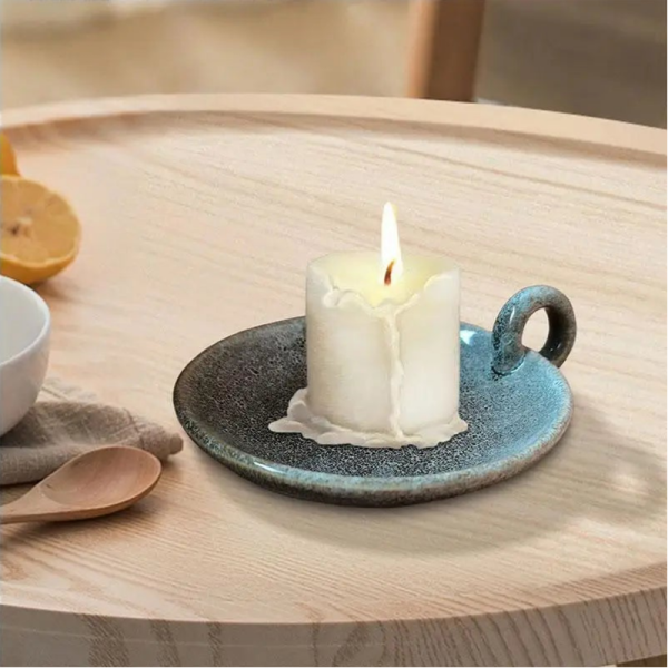 Coupelle céramique, bougeoir design pour une ambiance chaleureuse