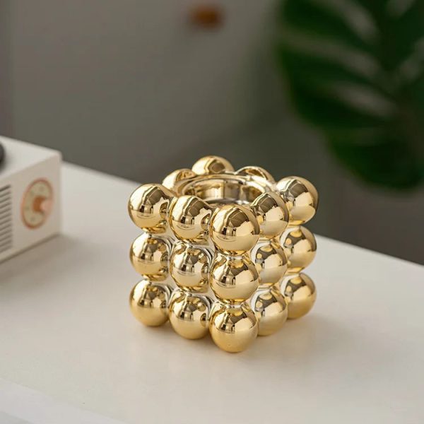 Bougeoir design, céramique de qualité