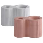 Élégant bougeoir en céramique pour intérieur