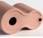 Bougeoir céramique unique à deux ouvertures