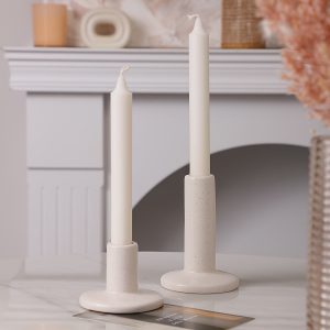 Bougeoir Céramique Minimaliste - Set de 2