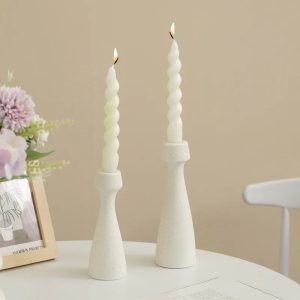 Bougeoir céramique moderne en design épuré