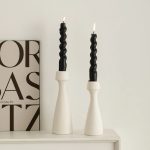 Élégant bougeoir en céramique moderne