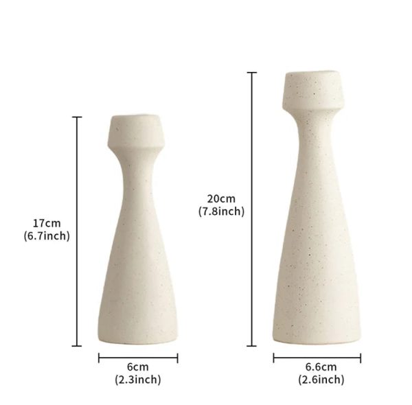 Collection céramique : bougeoir moderne unique