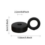 Bougeoir rond en céramique, parfait pour toutes les occasions