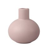 Bougeoir céramique rose pour cadeaux