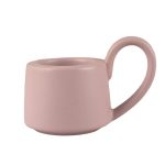 Bougeoir rose en céramique pour soirée