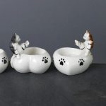 Accessoire déco en céramique pour bougies