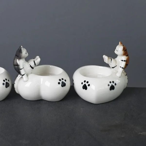 Accessoire déco en céramique pour bougies