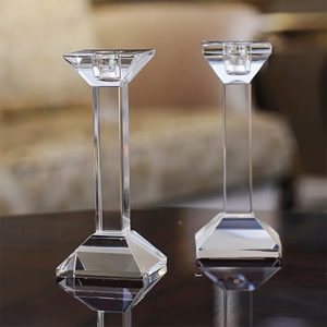 Colonne carrée en cristal pour embellir vos espaces de vie