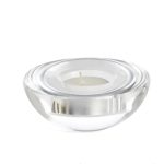 Décoration en cristal, bougeoir dôme chic et raffiné