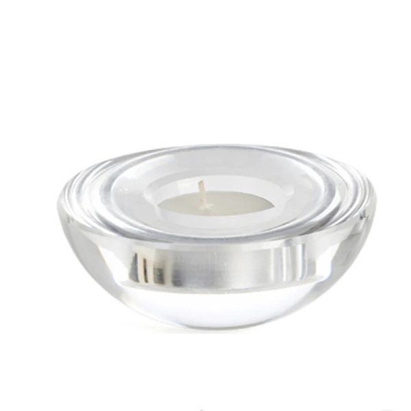 Décoration en cristal, bougeoir dôme chic et raffiné