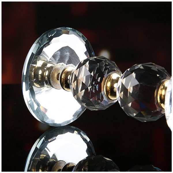 Bougeoir cristal, touche florale pour ambiance chaleureuse