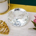 Accessorise votre espace avec un bougeoir cristal
