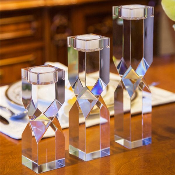 Sablier en cristal pour une ambiance chaleureuse