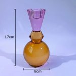 Bougeoir cristallin au design intemporel et raffiné