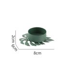 Bougeoir doré pour ambiance chaleureuse