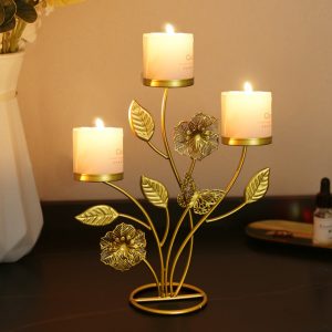 Bougeoir Doré - Élégance et style pour votre intérieur