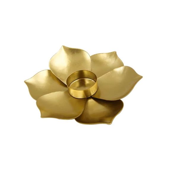 Bougeoir lotus pour bougies élégantes