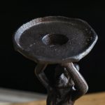 Bougeoir femme, style vintage en métal durable