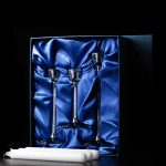 Bougeoir décoratif en cristal, touche d'élégance