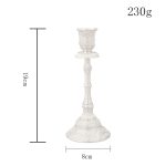 Bougeoir en fer forgé, touche artistique pour la maison