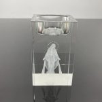 Accessoire de décoration en verre chrétien