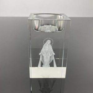 Accessoire de décoration en verre chrétien