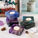 Bougeoir Lithothérapie en pierre naturelle