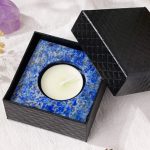 Bougeoir lithothérapie pour énergie positive