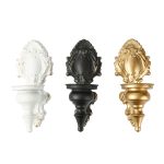 Bougeoir mural doré, touche vintage baroque moderne