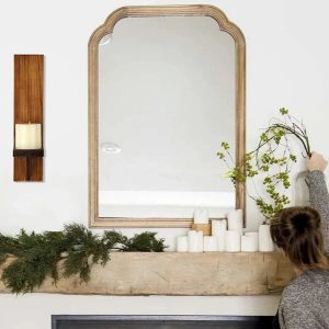 Bougeoirs en bois pour une ambiance chaleureuse