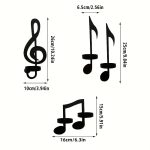 Élégant bougeoir mural inspiré par la musique