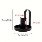 Bougeoir Noir élégant pour ambiance chaleureuse