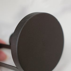 Bougeoir Noir moderne, design épuré