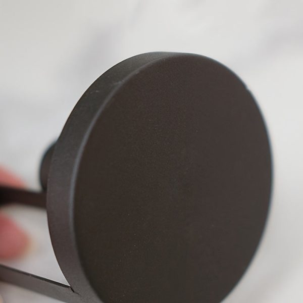 Bougeoir Noir moderne, design épuré